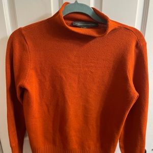 Mock turtleneck sweater